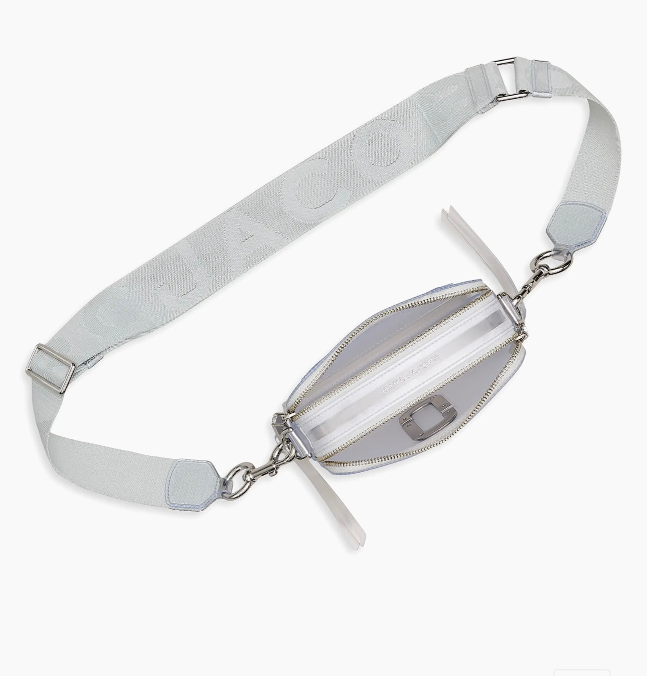 Jelly Snapshot PVC Crossbody Bag