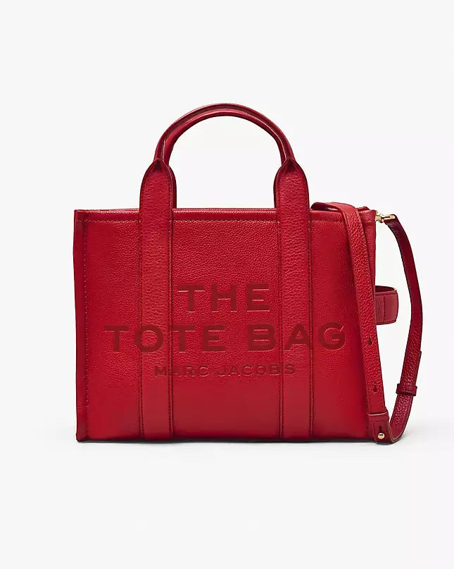 THE LEATHER MEDIUM TOTE BAG