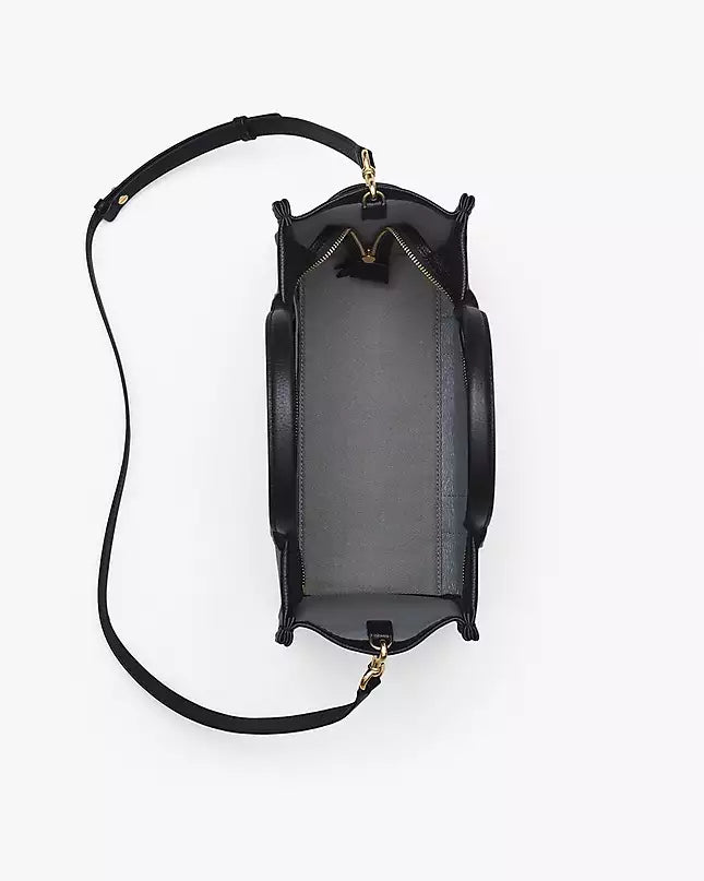 THE LEATHER MEDIUM TOTE BAG