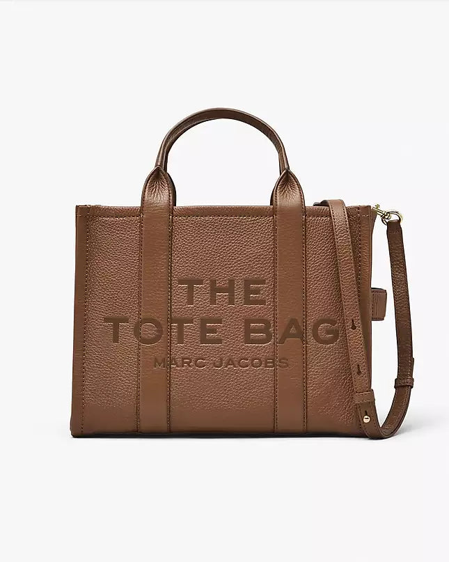THE LEATHER MEDIUM TOTE BAG